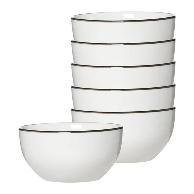 Ritzenhoff & Breker Adela Müslischale 14 cm 6er Set Grau