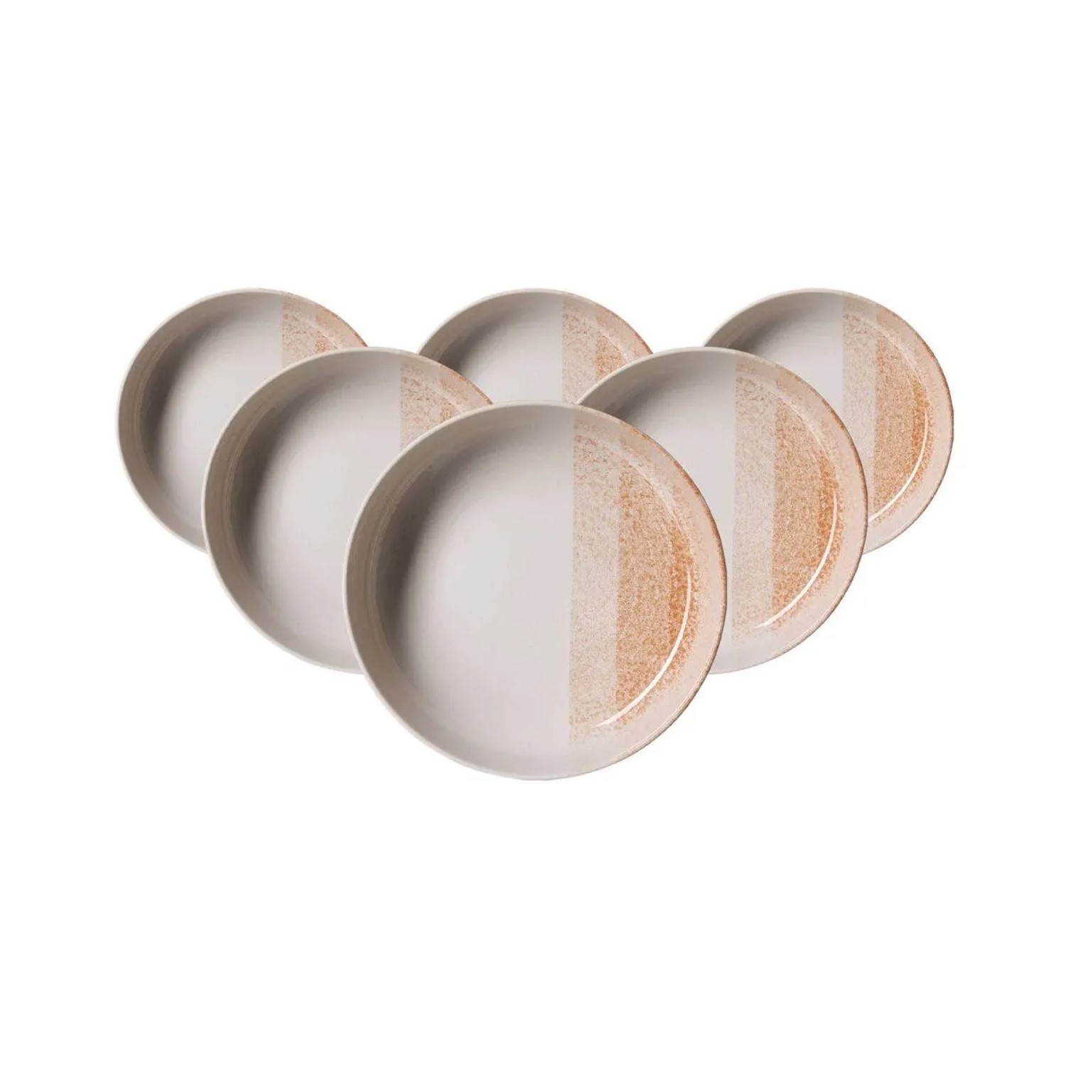 Ritzenhoff & Breker Trio Suppenschale 18,5 cm 6er Set Braun