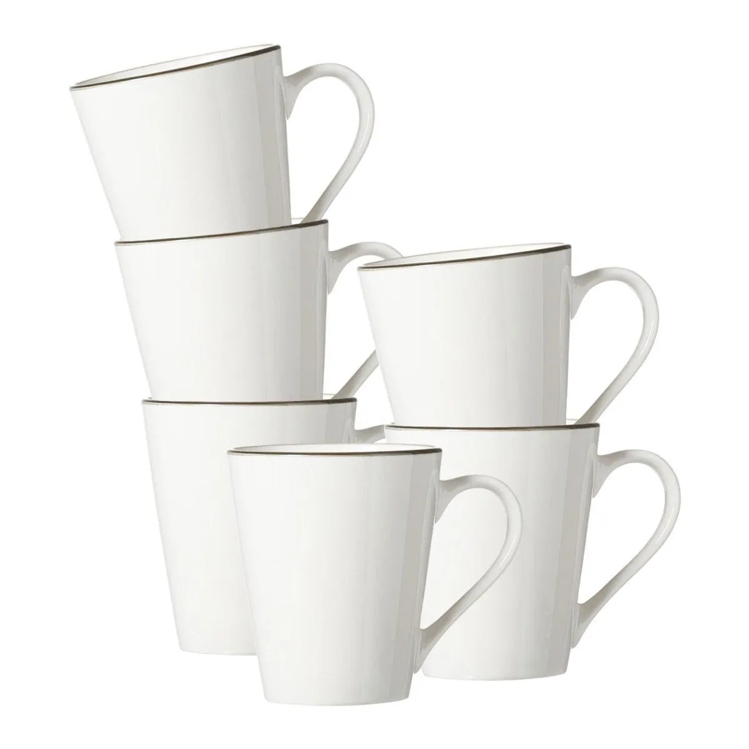 Ritzenhoff & Breker Adela Henkelbecher 300 ml 6er Set Grau