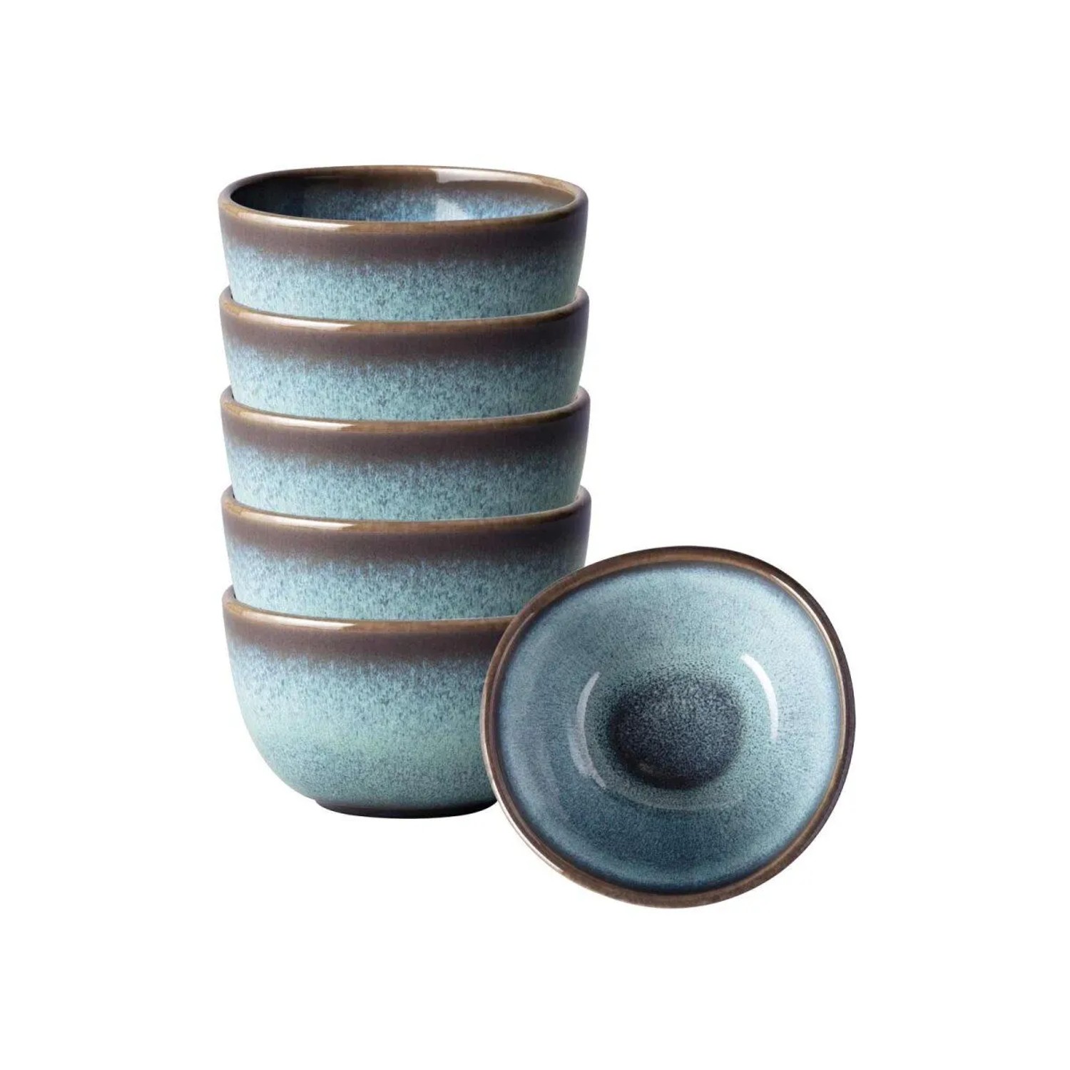 like. by Villeroy & Boch Lave Dipschälchen 10 x 9 cm 6er Set Glacé