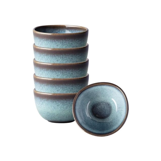 like. by Villeroy & Boch Lave Dipschälchen 10 x 9 cm 6er Set Glacé