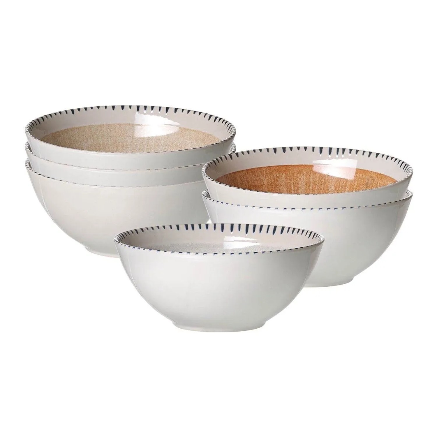 Ritzenhoff & Breker Natura Müslischale 16,5 cm 6er Set Mix