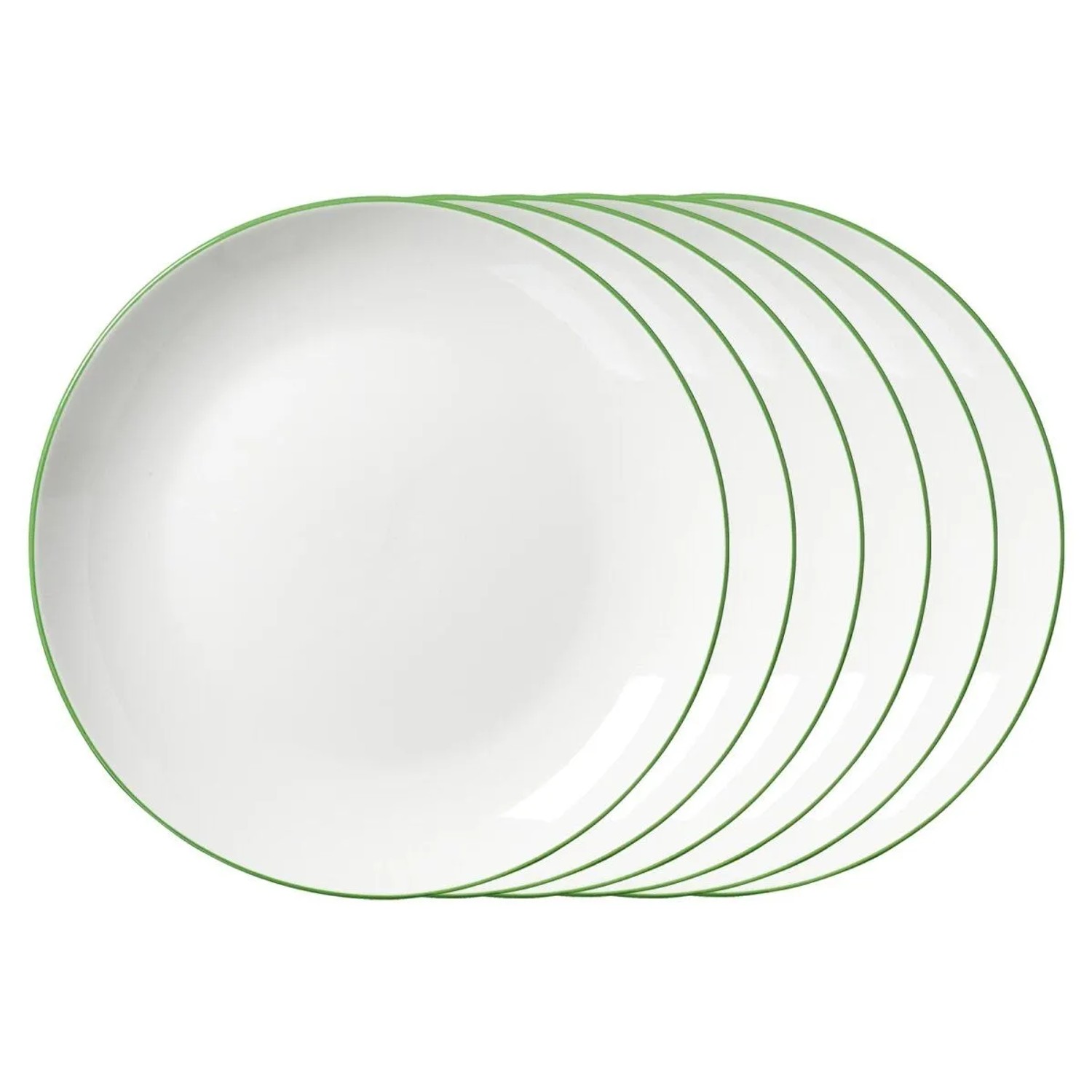 Ritzenhoff & Breker Adela Dessertteller 20,5 cm 6er Set Grün