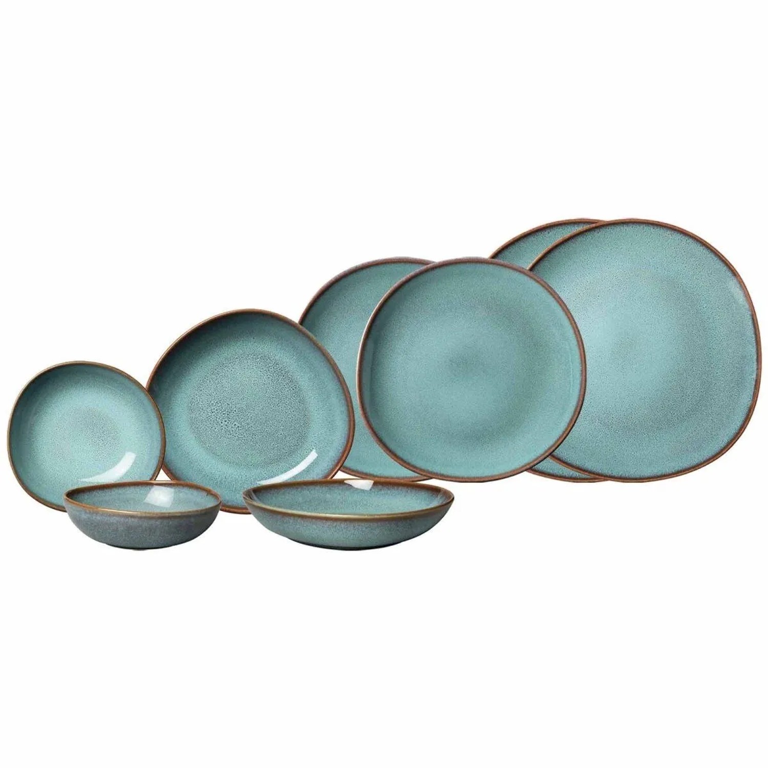 like. by Villeroy & Boch Lave Einsteiger-Set 8-teilig Glacé