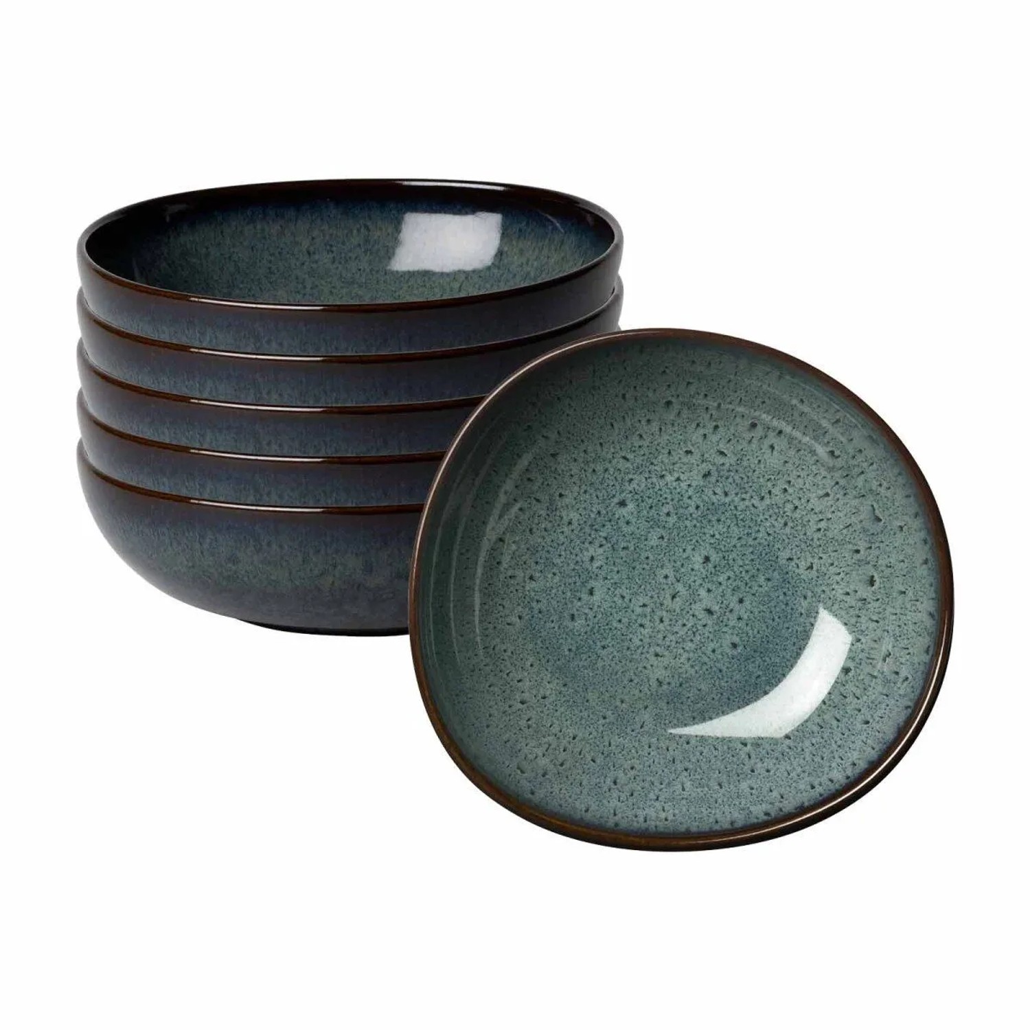 like. by Villeroy & Boch Lave Bol 17 cm 6er Set Gris
