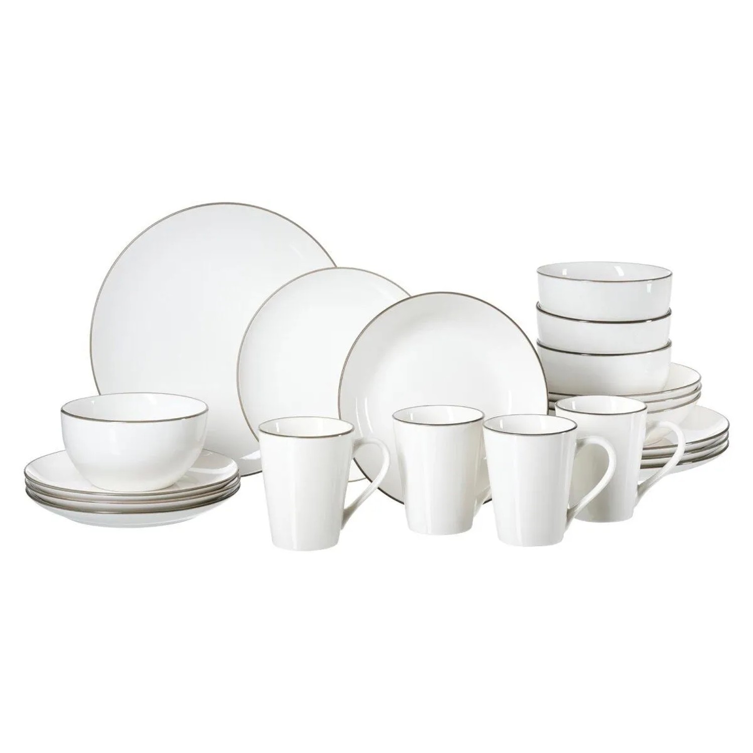Ritzenhoff & Breker Adela Kombi-Set 20-teilig Grau