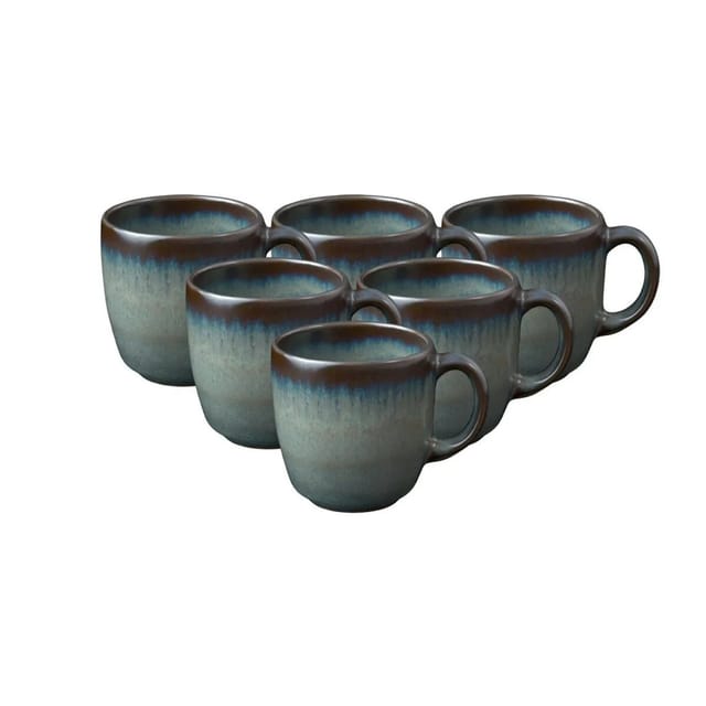 like. by Villeroy & Boch Lave Kaffeetassen 190 ml 6er Set Gris