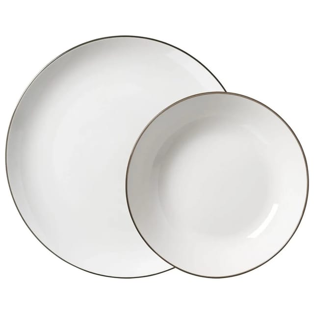 Ritzenhoff & Breker Adela Tafelservice 12-teilig Grau