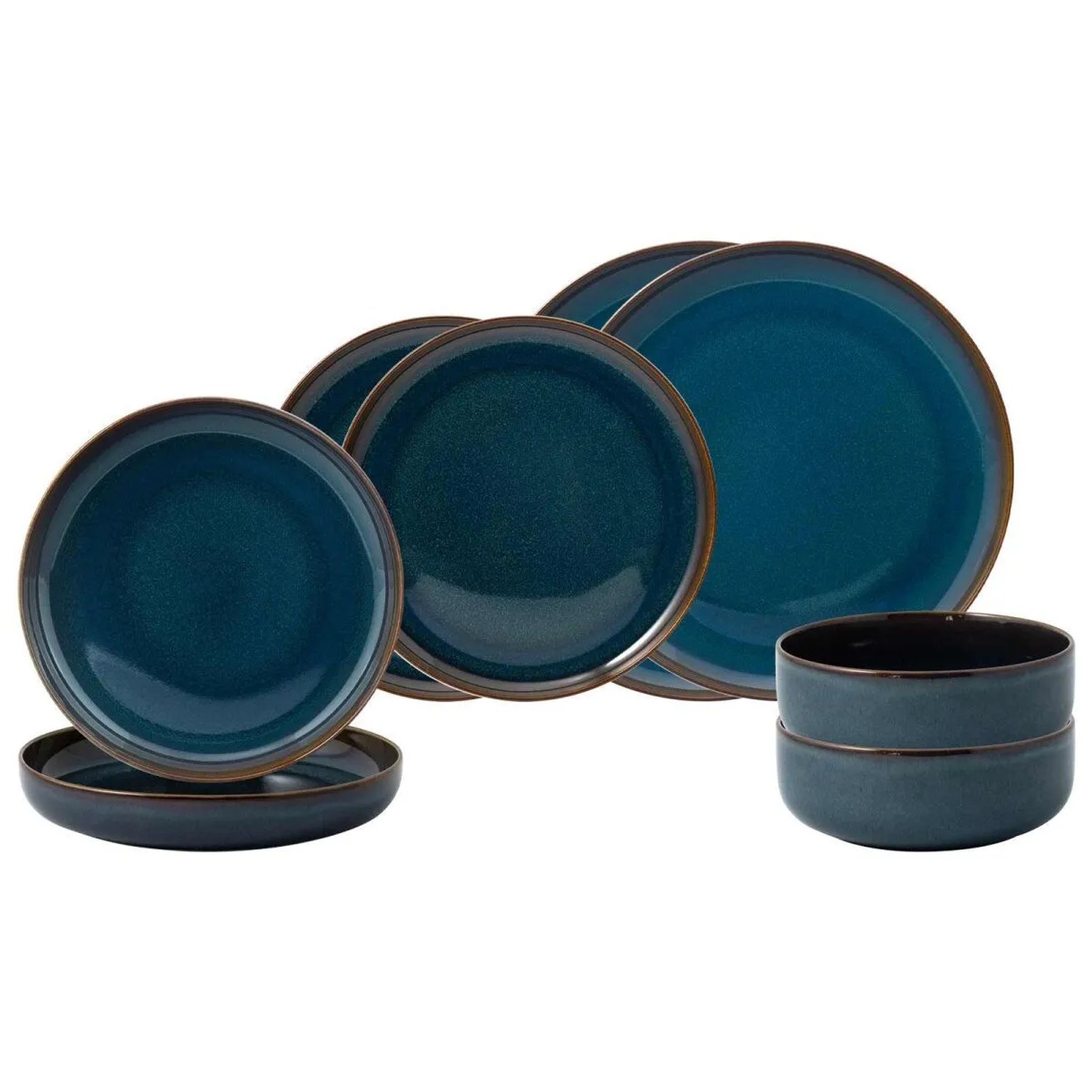 like. by Villeroy & Boch Crafted Einsteiger-Set 8-teilig Denim