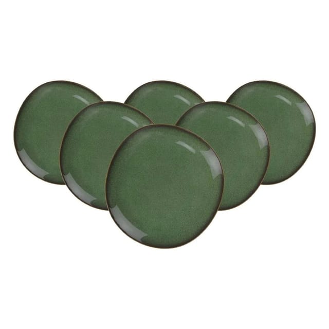 like. by Villeroy & Boch Lave Brotteller 17,6 x 16,8 cm 6er Set Vert