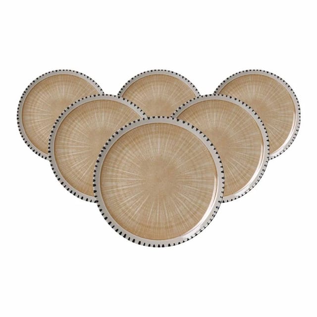 Ritzenhoff & Breker Natura Speiseteller 26 cm 6er Set Creme