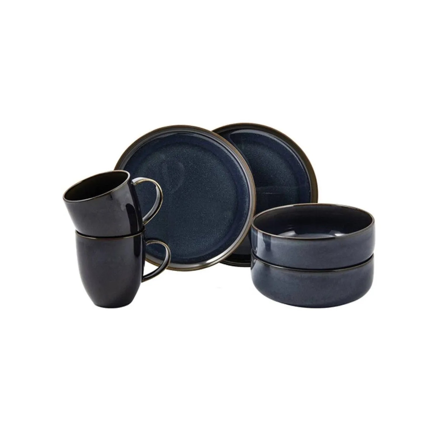 like. by Villeroy & Boch Crafted Denim Frühstücks-Set 6-teilig