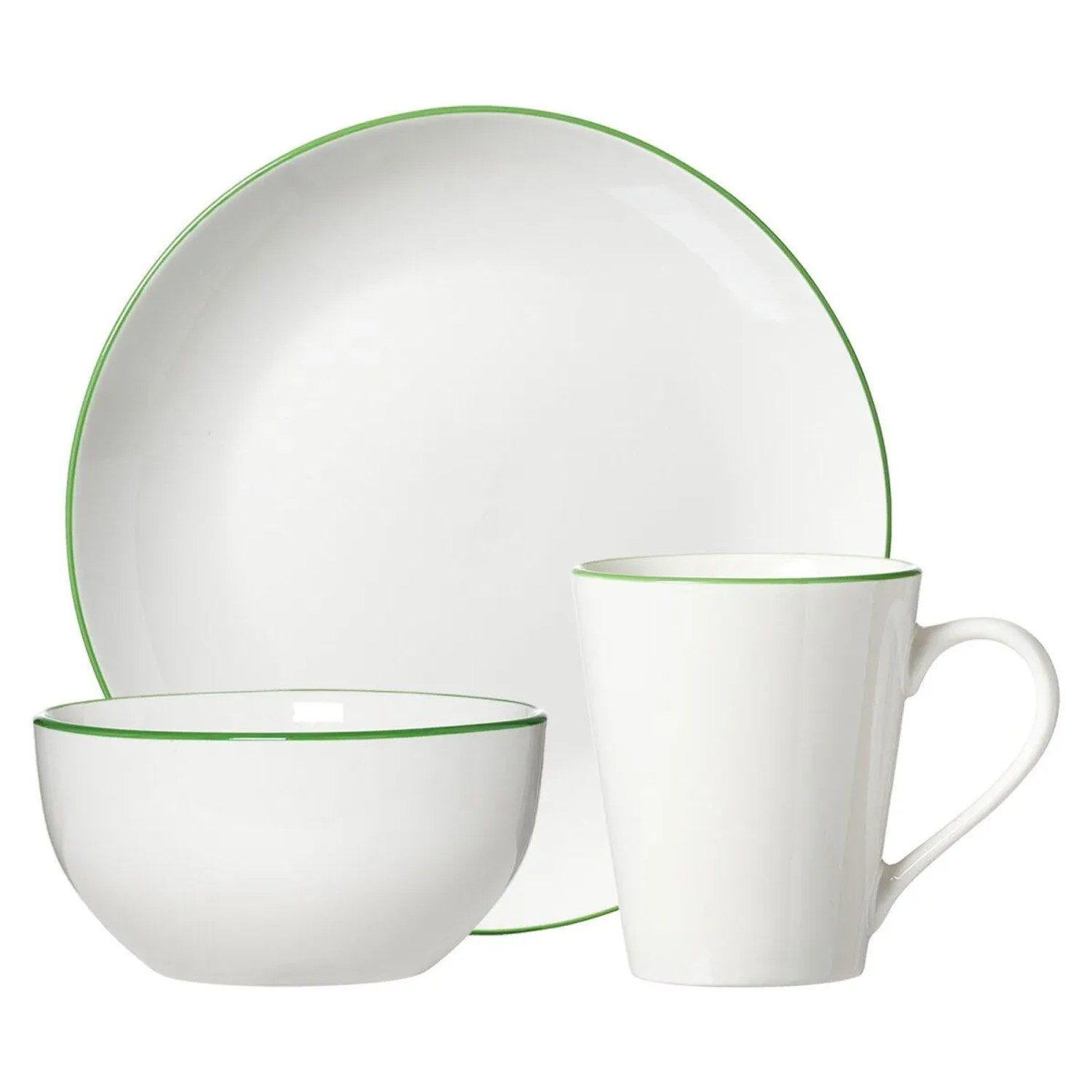 Ritzenhoff & Breker Adela Frühstücks-Set 18-teilig Grün