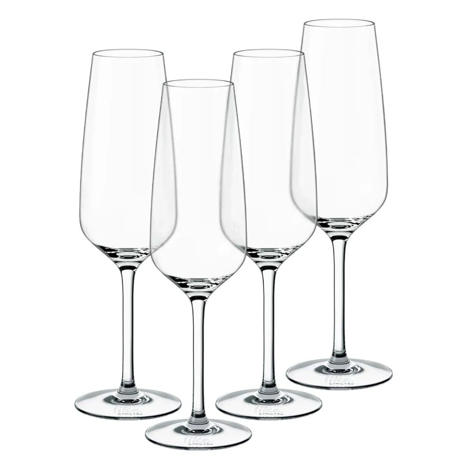 like. by Villeroy & Boch Essential Sekt-/Champagnergläser 120 ml 4er Set