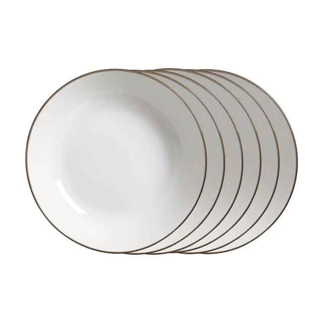 Ritzenhoff & Breker Adela Suppenteller 20 cm 6er Set Grau