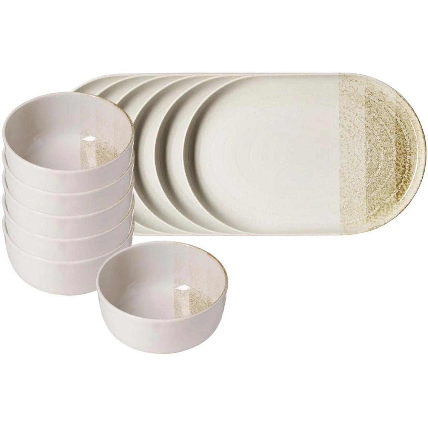 Ritzenhoff & Breker Trio Brunch-Set 12-teilig Creme