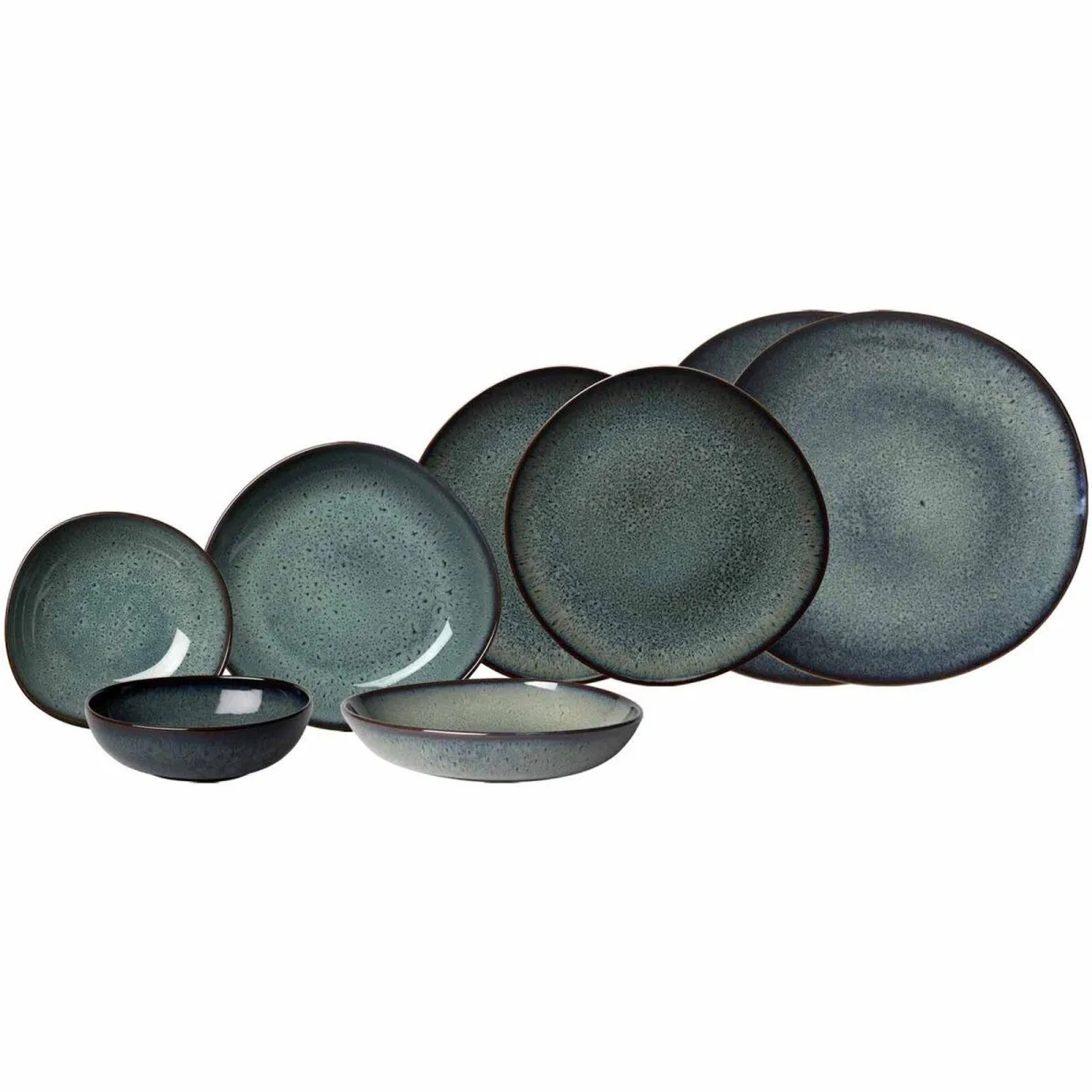 like. by Villeroy & Boch Lave Einsteiger-Set 8-teilig Gris