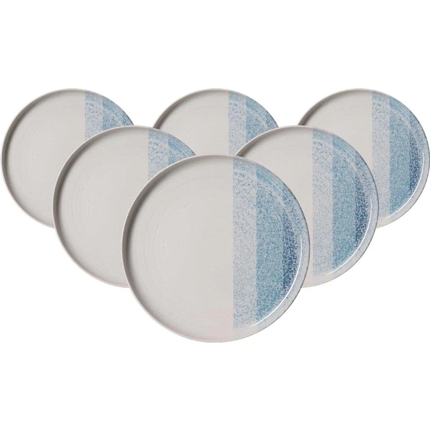 Ritzenhoff & Breker Trio Speiseteller 25 cm 6er Set Blau
