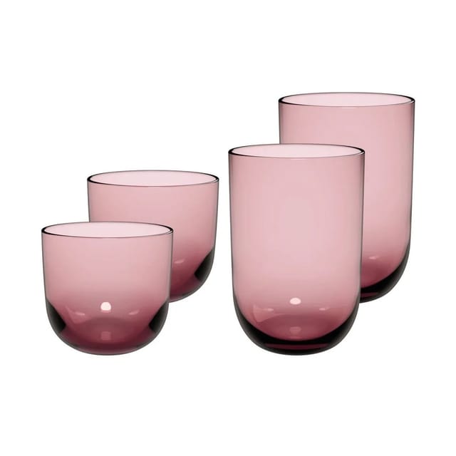 like. by Villeroy & Boch Like Glass Trinkgläser-Set 4-teilig Grape