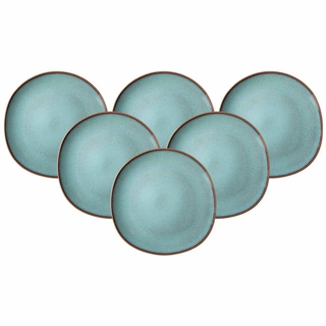 like. by Villeroy & Boch Lave Speiseteller 28 cm 6er Set Glacé