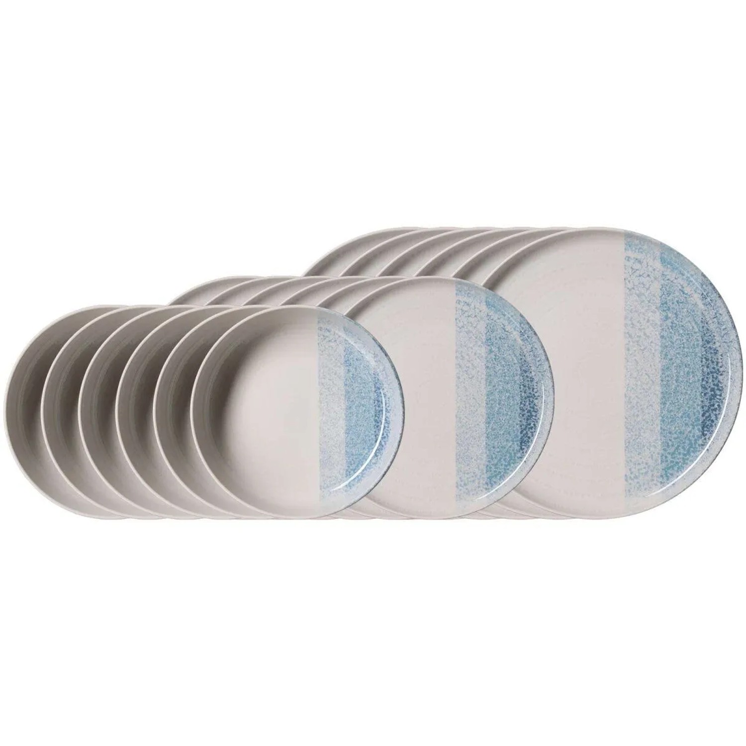 Ritzenhoff & Breker Trio Teller-Set 18-teilig Blau