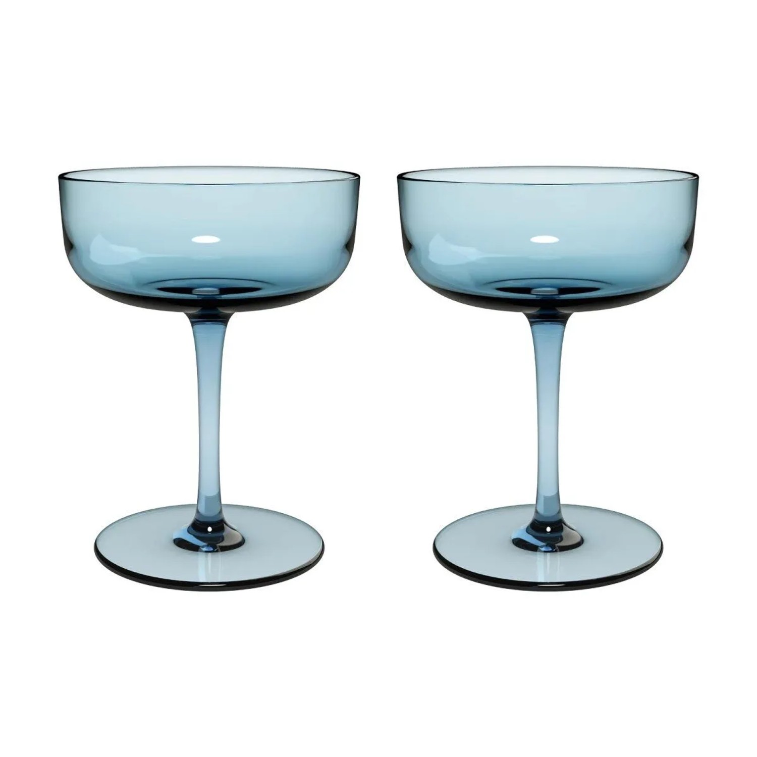 like. by Villeroy & Boch Like Glass Sektschalen Dessertschalen 100 ml 2er Set Ice