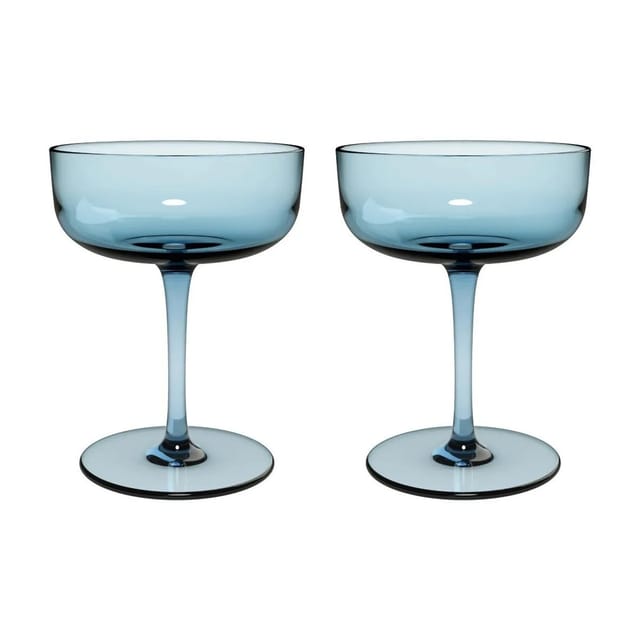 like. by Villeroy & Boch Like Glass Sektschalen Dessertschalen 100 ml 2er Set Ice