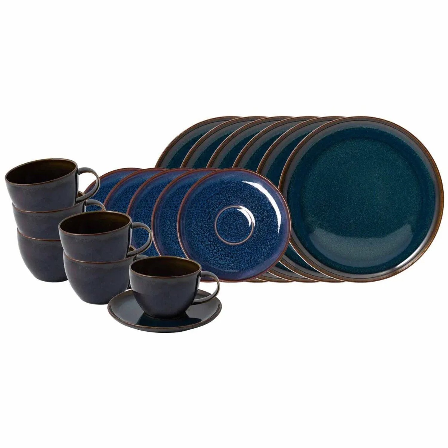 like. by Villeroy & Boch Crafted Kaffeeservice 18-teilig Denim