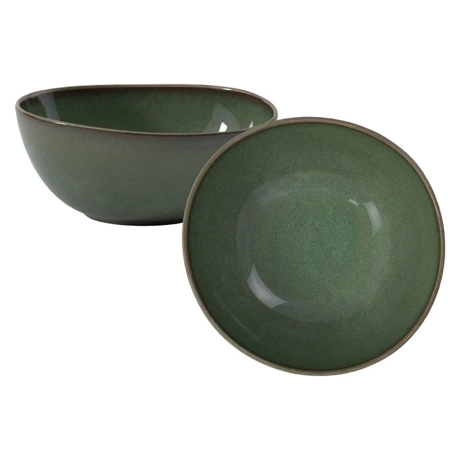 like. by Villeroy & Boch Lave Servierschüssel 25,4 cm 2er Set Vert