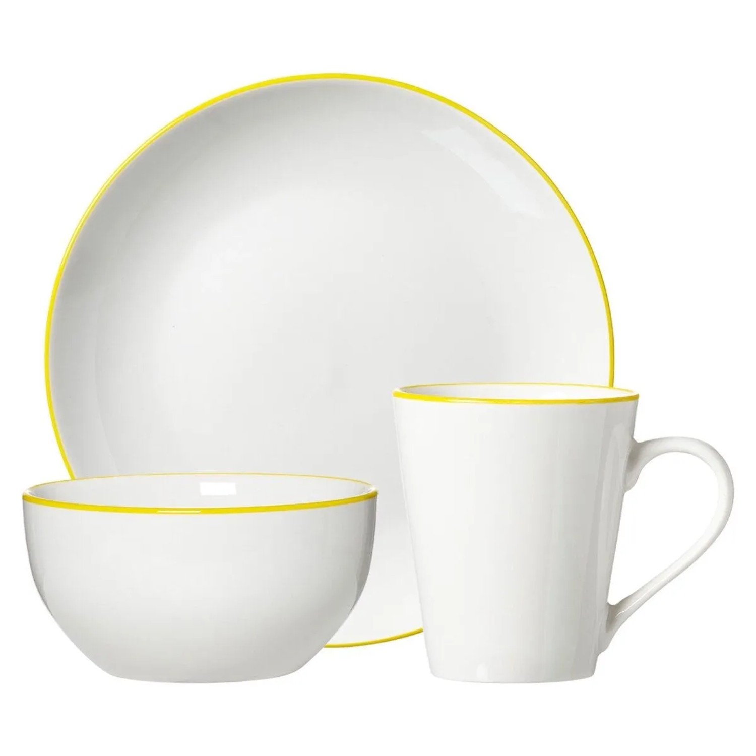 Ritzenhoff & Breker Adela Frühstücks-Set 18-teilig Gelb