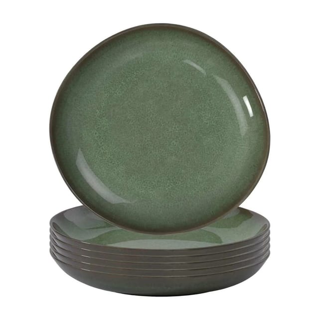 like. by Villeroy & Boch Lave Schalen Flach 27 cm 6er Set Vert