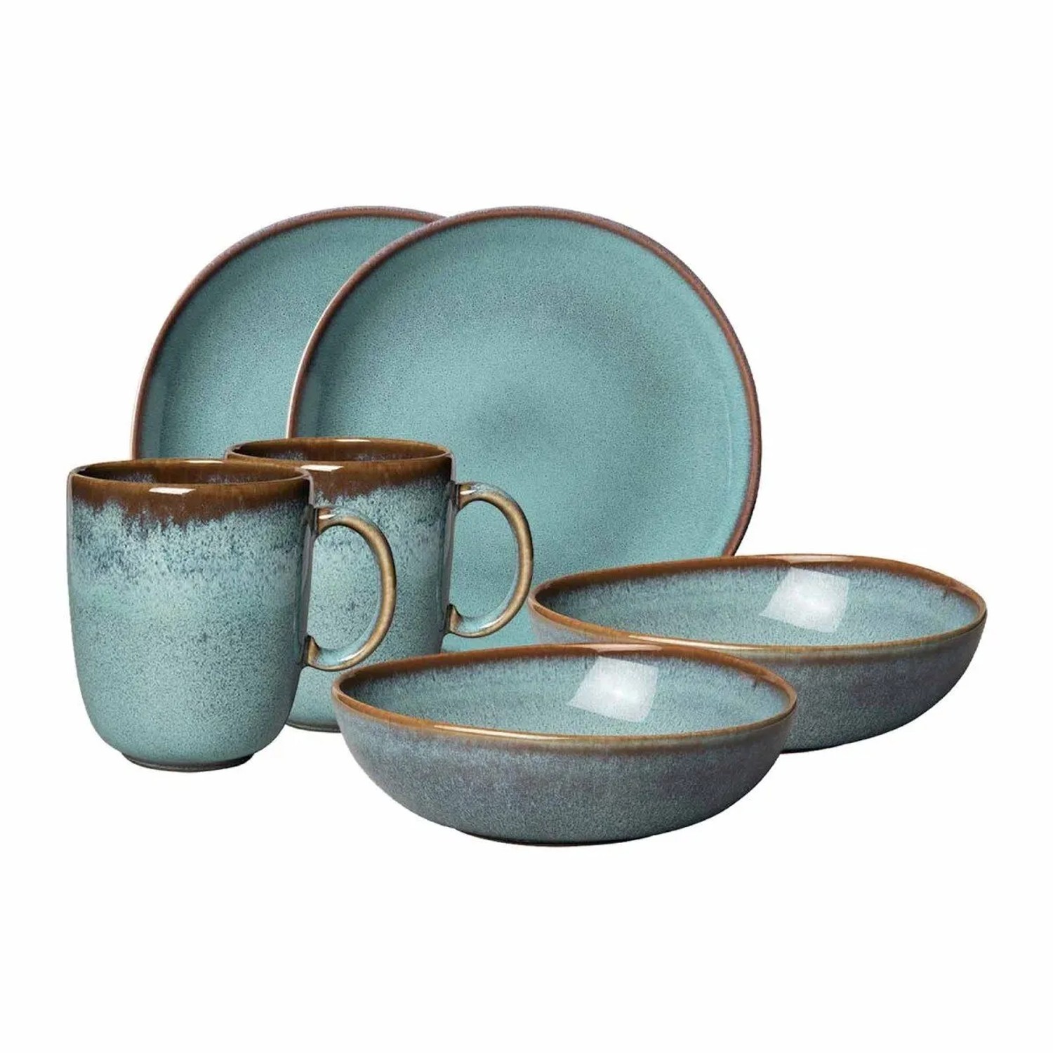 like. by Villeroy & Boch Lave Frühstücks-Set 6-teilig Glacé