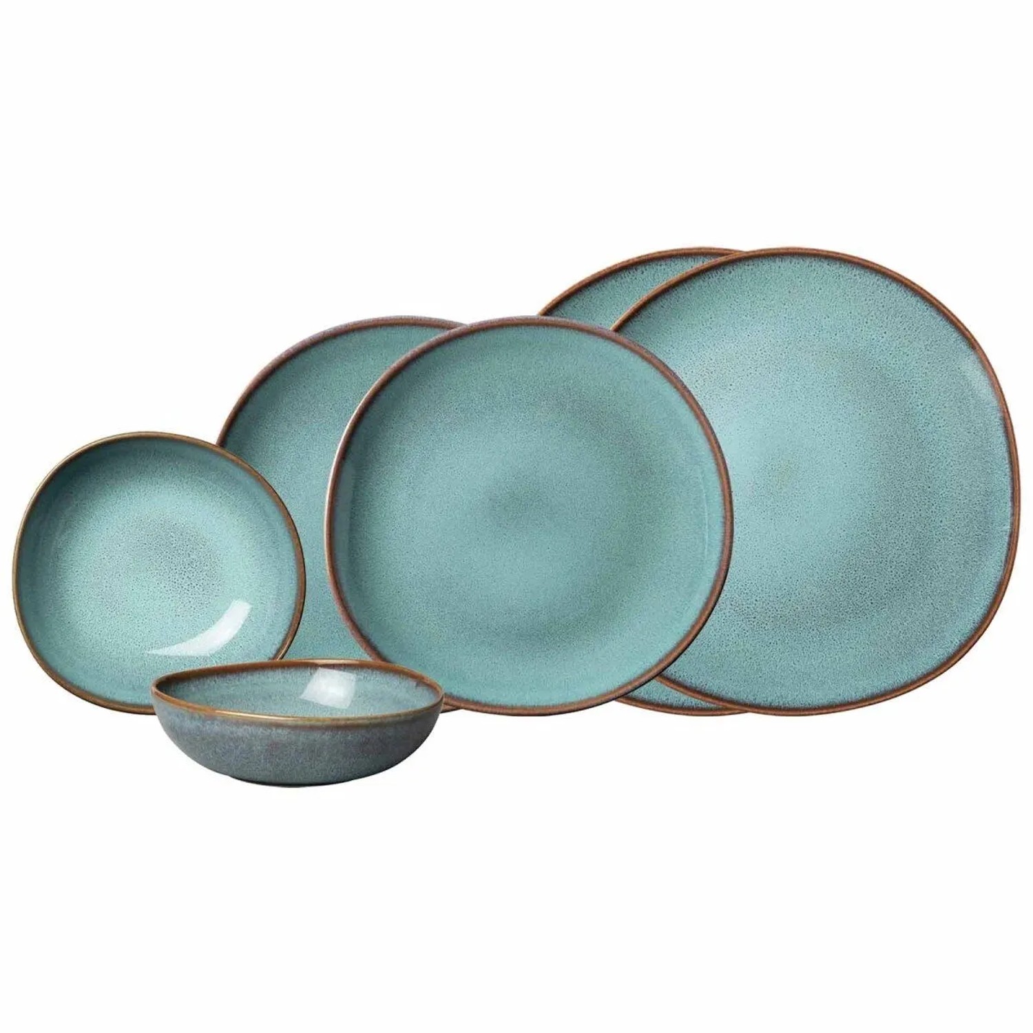 like. by Villeroy & Boch Lave Basic-Set 6-teilig Glacé