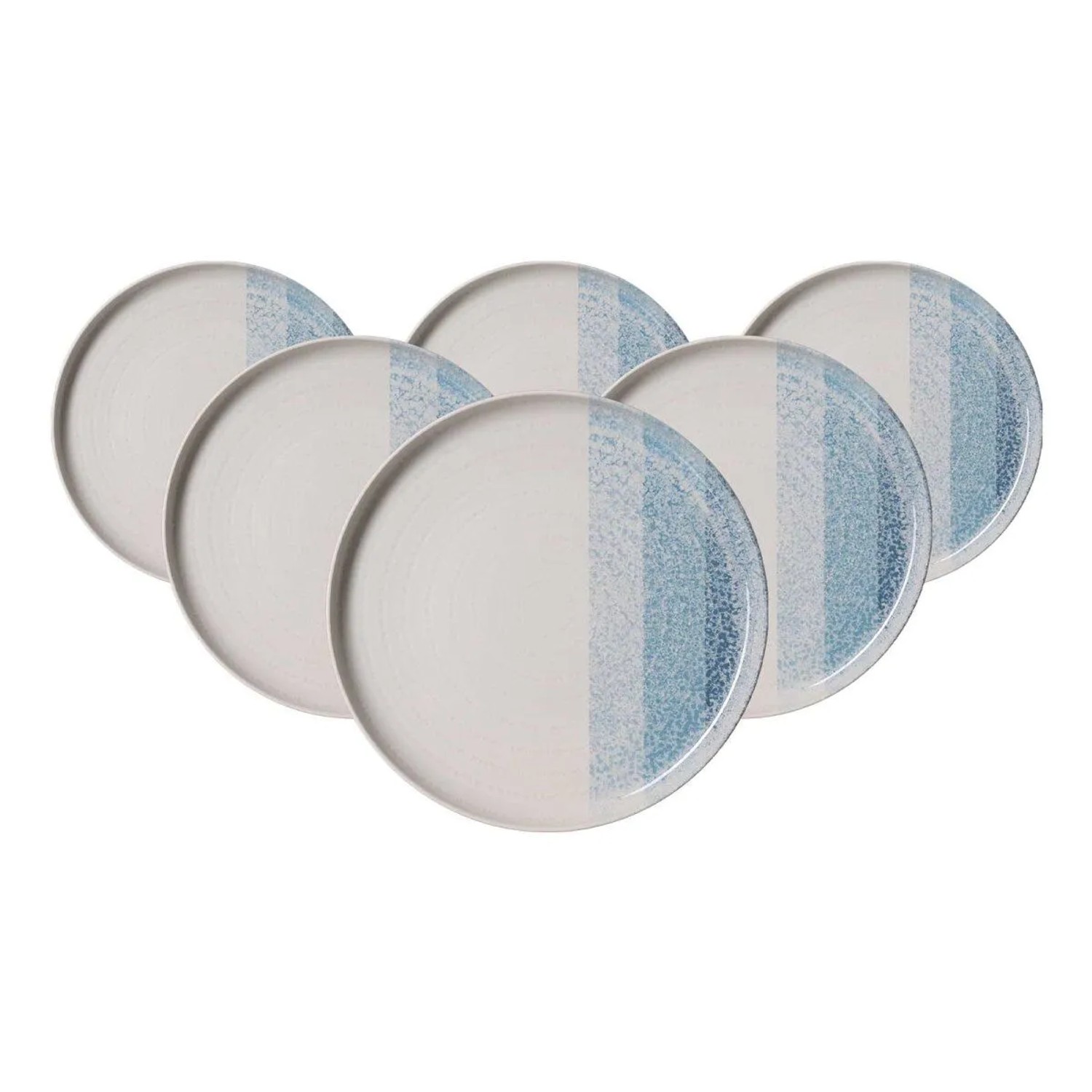 Ritzenhoff & Breker Trio Frühstücksteller 19,5 cm 6er Set Blau