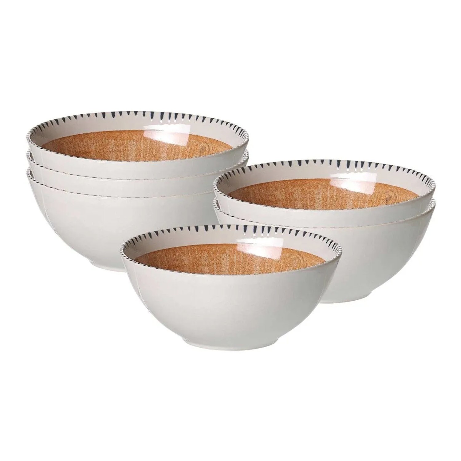 Ritzenhoff & Breker Natura Müslischale 16,5 cm 6er Set Braun