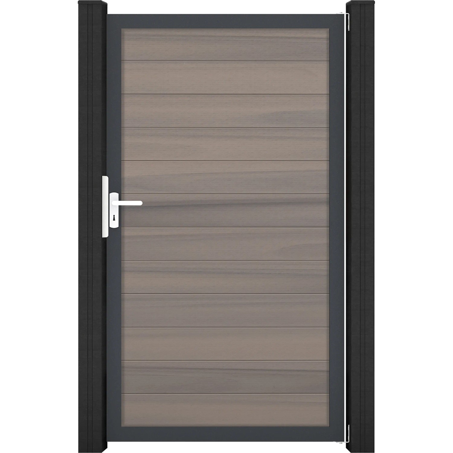 GroJa Tor Solid 150 cm x 180 cm Bi-Color Co-Extrudiert Rahmen DB703