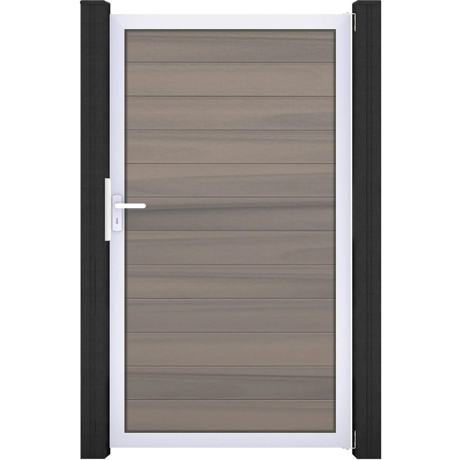 GroJa Tor Solid 150 cm x 180 cm Bi-Color Co-Extrudiert Rahmen EV1