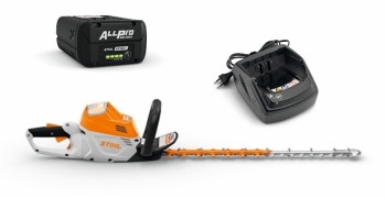 STIHL HSA 100 mit ALLPRO Akku AP 20.1 P und Ladegerät AL 101