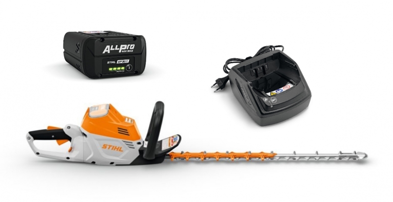 STIHL HSA 100 mit ALLPRO Akku AP 30.1 P und Ladegerät AL 101 Bild 2