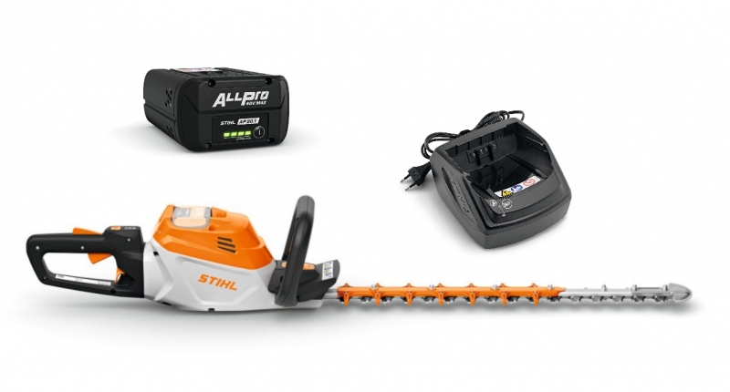 STIHL HSA 140 R Schnittlänge 60 cm mit ALLPRO Akku AP 20.1 und Ladegerät AL 101 Bild 2