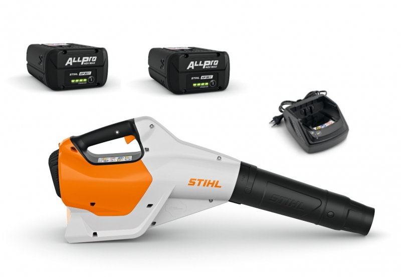 STIHL BGA 160 mit 2x ALLPRO Akku AP 30.1 und Ladegerät AL 101 Bild 2