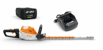 STIHL HSA 140 T Schnittlänge 60 cm mit ALLPRO Akku AP 20.1 und Ladegerät AL 101