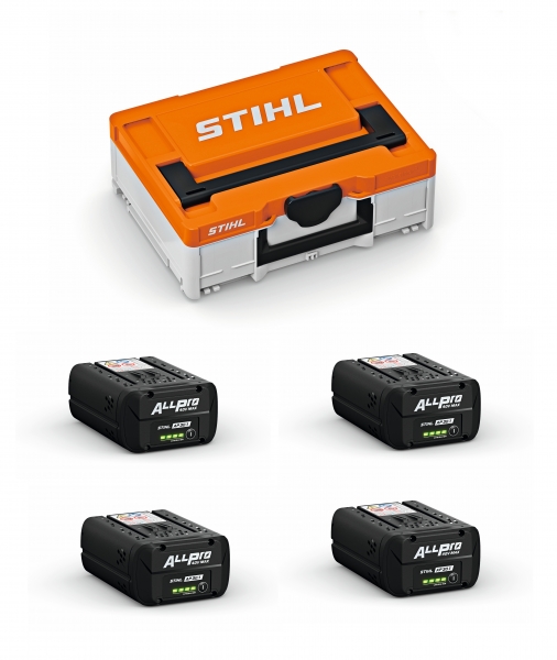 STIHL Akku-Box S SYSTAINER mit 4x AP 30.1 ALLPRO Design Bild 2