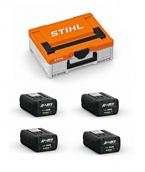 STIHL Akku-Box S SYSTAINER mit 4x AP 20.1 ALLPRO Design Bild 2