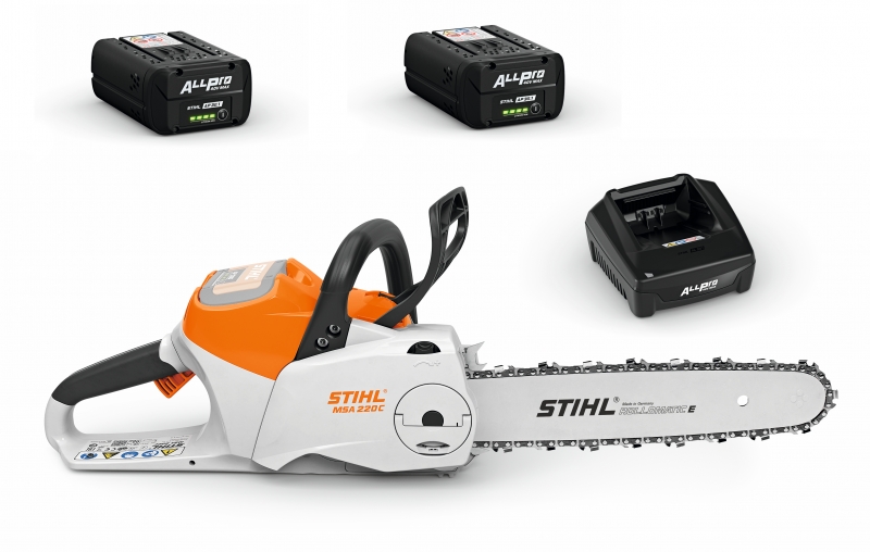 STIHL MSA 220.0 C-B 40cm mit 2x Akku AP 30.1 ALLPRO Design und Ladegerät AL 301.1 Bild 2