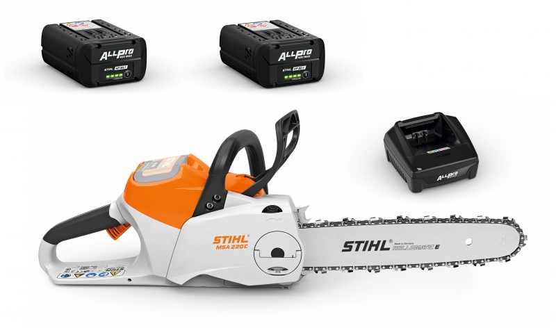 STIHL MSA 220 C-B 35cm mit 2x Akku AP 30.1 ALLPRO Design und Ladegerät AL 301.1 Bild 2