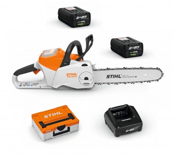 STIHL MSA 220 C-B 35cm mit 2x Akku AP 30.1 ALLPRO Design und Ladegerät AL 301.1 in Akku-Box S