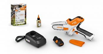 STIHL GTA 20 Set mit Akku AS 2 und Ladegerät ALS 31 + CUT KIT 1