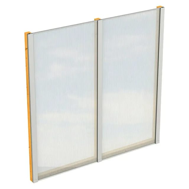 SKANHOLZ Seitenwand, B x H: 193 x 200 cm, Holz, Farbe: eiche hell