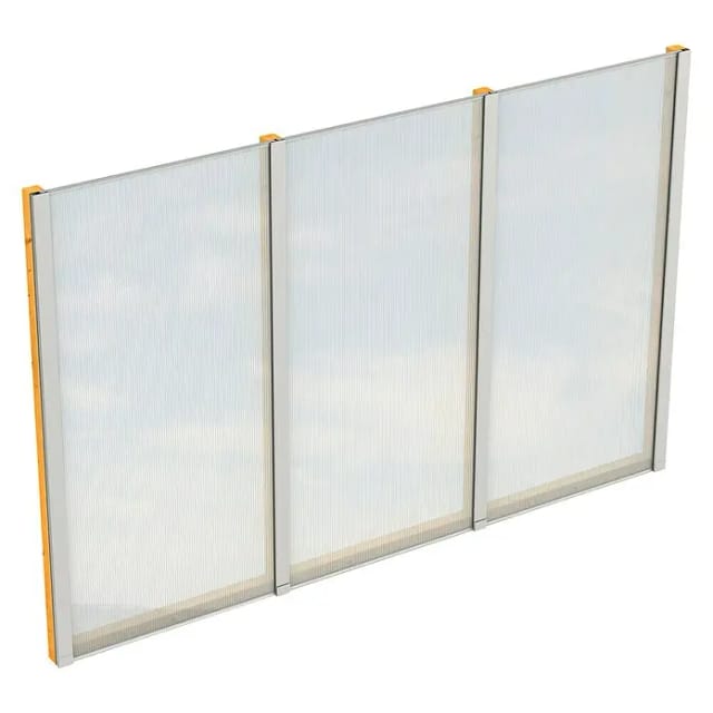 SKANHOLZ Seitenwand, B x H: 293 x 200 cm, Holz, Farbe: eiche hell